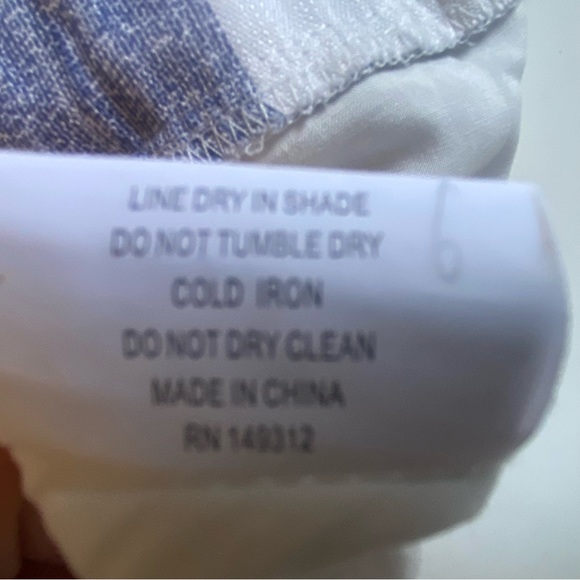 Selfie Leslie NWT Kimono Sleeve, Deep Plunge White & Blue Maxi Dress - Picture 10 of 10